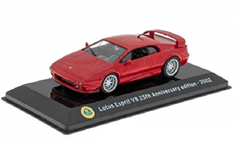 

Масштаб Lotus Esprit V8 25th Anniversary Edition 2002 с кейсом 1/43 (красный) [Использовал]