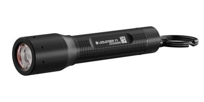 Ledlenser P3 4th Generation Handheld LED Light, Battery-Powered (1 AAA Battery), 130 Lumens, Focus Function, IP54 Waterproof, Long-Lasting 6.5-Hour Ba