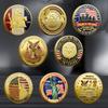Usa Moneta Commemorativa del 250° Anniversario 1776-2026 Aquila Americana Moneta Souvenir Artigianato Metallico Emblema
