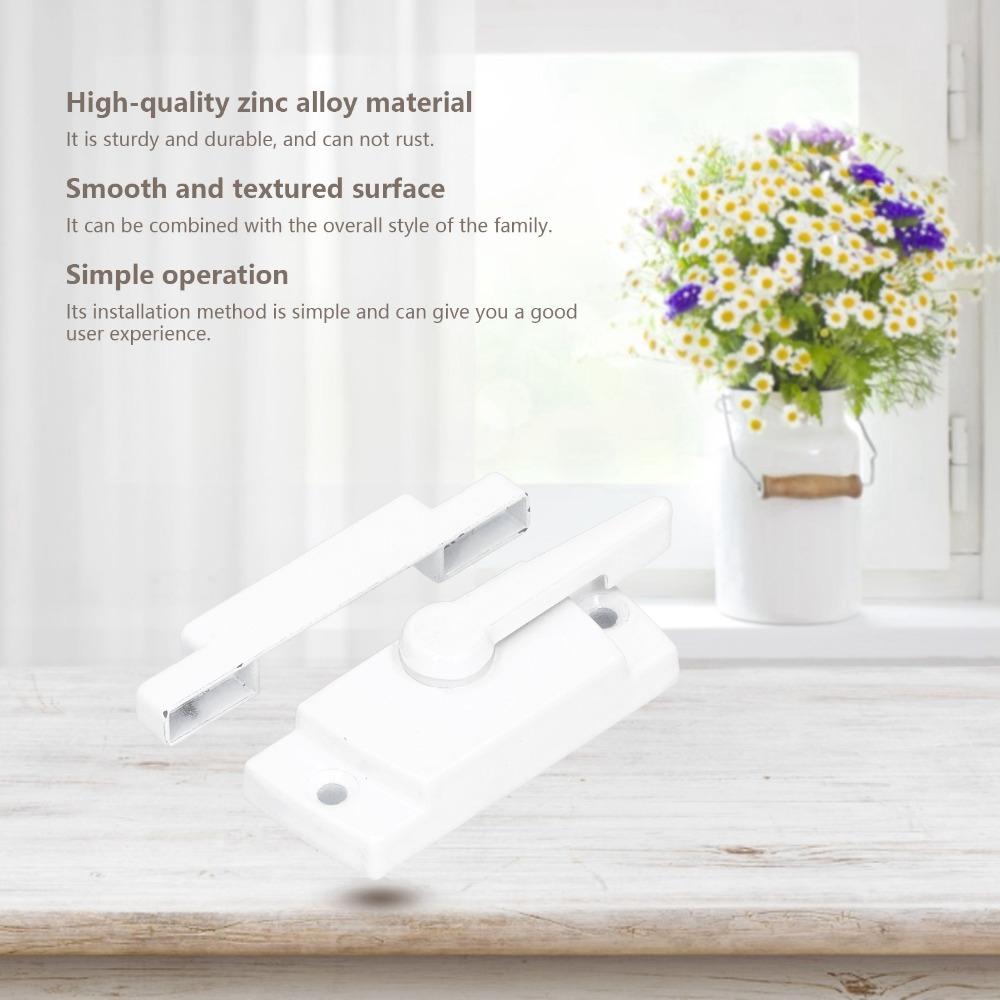 Multifunctional Sash Lock Aluminum Alloy Window Sash Lock Accessories Window Lock  Office