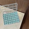 Plastic Nail Accessories Storage Box 48 Grids Home Storage Case New Bead Screw Container  Home