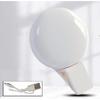 Clip-on LED Selfie Ring Light, Small Pocket-Size, 3 Brightness Levels, Rechargeable, Phone Camera Light, (White)