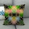Simple Wave, Star and Rose Pattern Digital Printing Short Plush Pillow Covers for Car Sofa Office Cushion Cover Home Goods