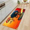 African Women'S Theme Carpet Long Floor Mat Doormat