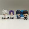 Adorable Blue Prison Chibi Figures Set Includes Four Unique Pvc Collectibles