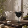 Chinese Style Lotus Tall Incense Holder Minimalist Tabletop Incense Base Relaxation