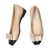 Bridget Birkin Walk Women's Ribbon Walking Pumps, Beige, Size 24.0 cm, 535206