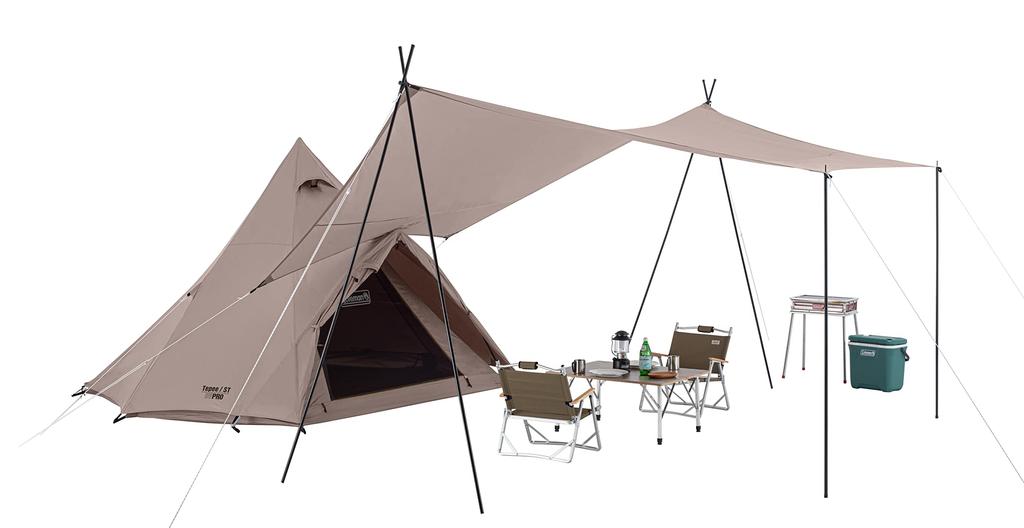 Coleman Tent for People Shade Tepee/ST (Greige) 3~4