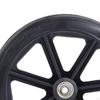 2Pcs Replacement Front Wheels, 8inch Wear Resistant Anti Slip PVC Rollers Wheels Casters for