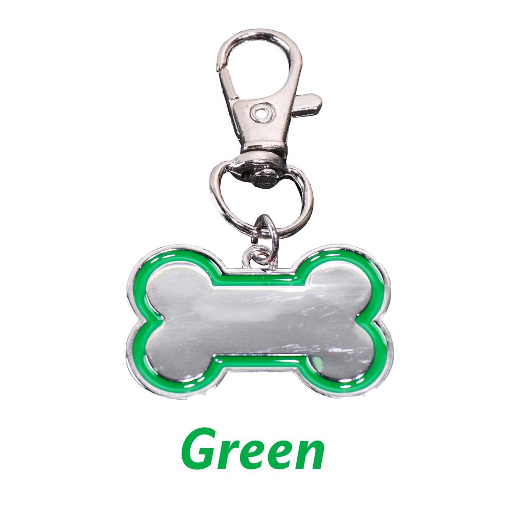 Personalized Custom Name Dog Tag Bone Shape Laser Engraving Text Pets Tag Anti-lost Pendant Number Customized Text Dog Tags