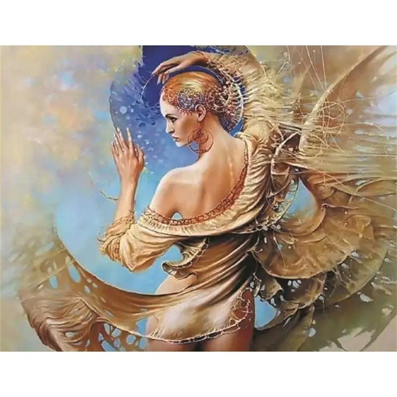 DIY Diamond Painting Special Woman Cross Stitch Kit Mosaic Art Diamond Painting Full Circle/Square Diamond Home Decoration