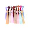 1 Stück 15 cm Länge natürliche Farbe dick 1/3/1/4 1/6 Bjd Perücken Puppenhaar