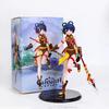 Model Doll Toy Base Toy Doll Figuine Ornament Action Ornaments Anime Genshin XiangLing Figure Serve Cute Kawayi Doll PVC 19cm
