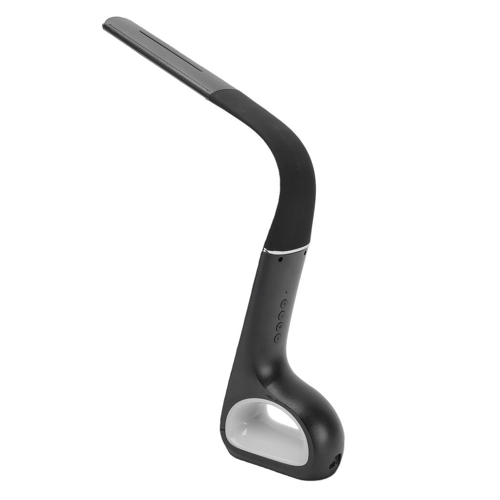 LED Desk Lamp Mobile Adjustable Neck with HD VA LCD Display 3 Color Modes Eye Protection for Crafting Office Work