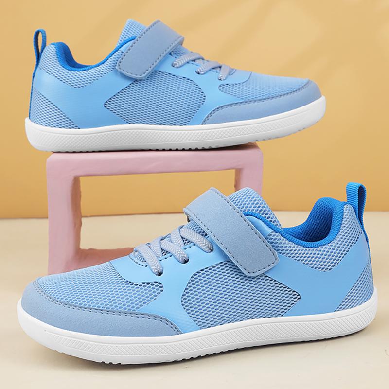Kid Walking Shoes Breathable SneakersElastic Opening Sneakers Running Shoes Lightweight Lazy Shoes for Indoor Outdoor