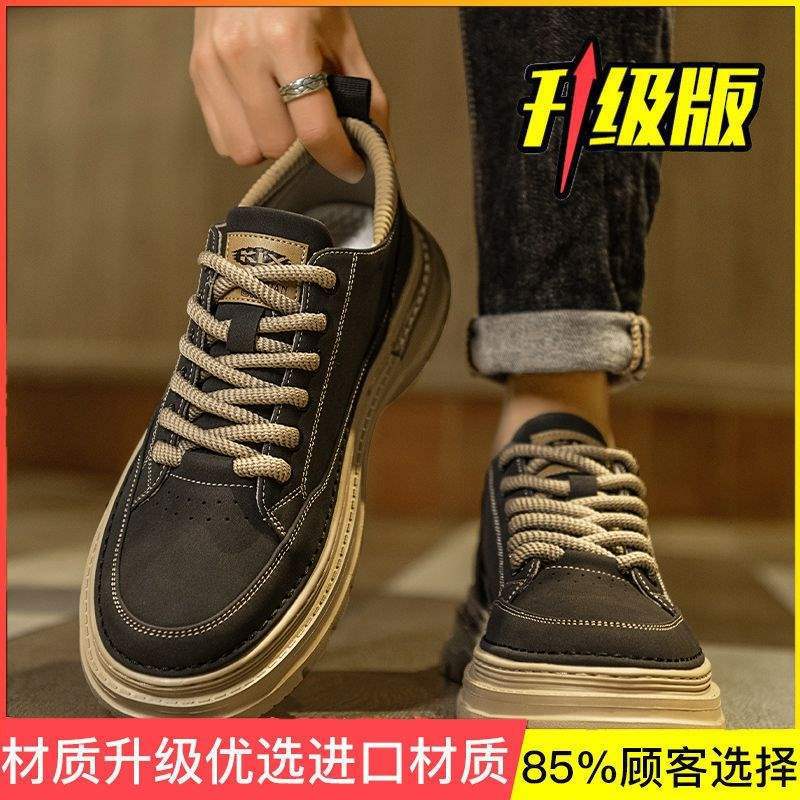 Men's Shoes Autumn 2025 New Martin Boots Men's Versatile Retro Men's Tooling Boots Sports and Leisure Shoes Men's