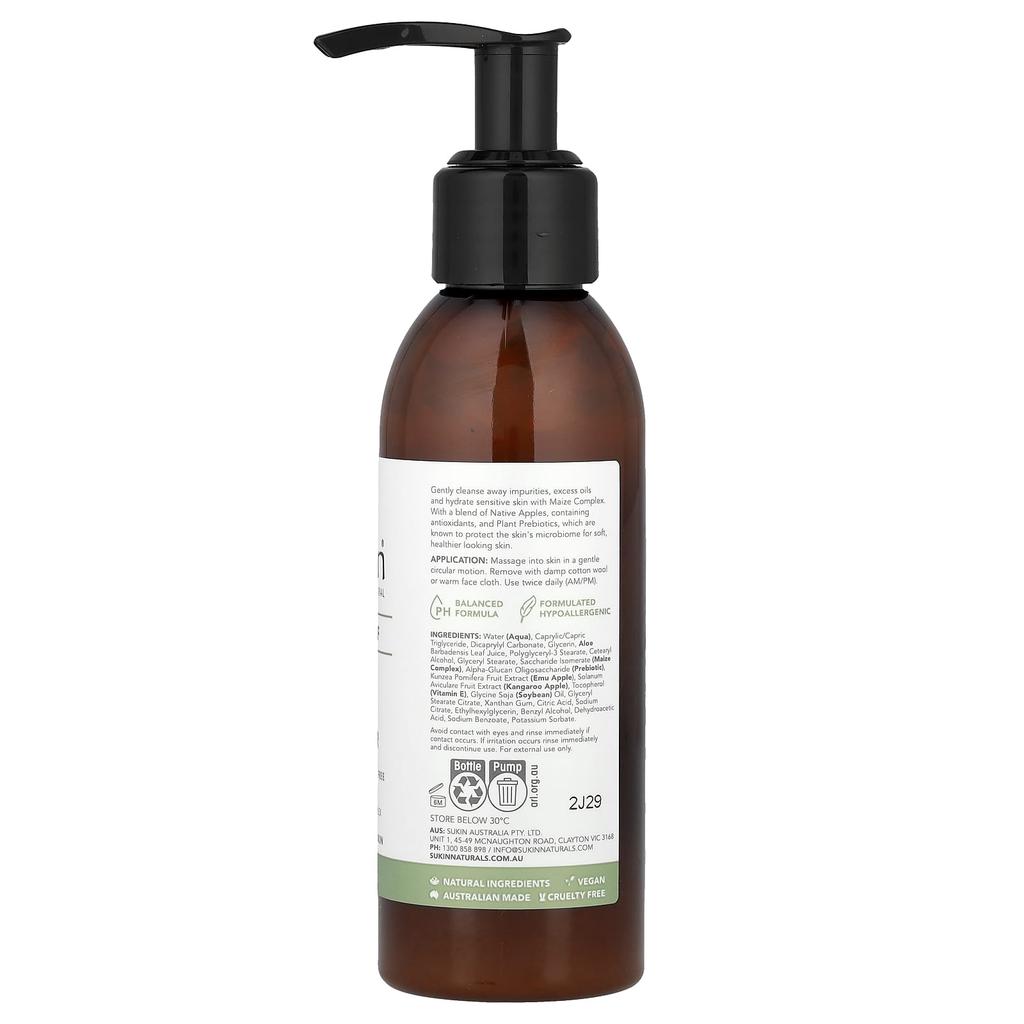 Skin Relief, Cream Cleanser, Sensitive, Stress Relief, Fragrance Free, 125 Ml (4.23 Fl Oz)