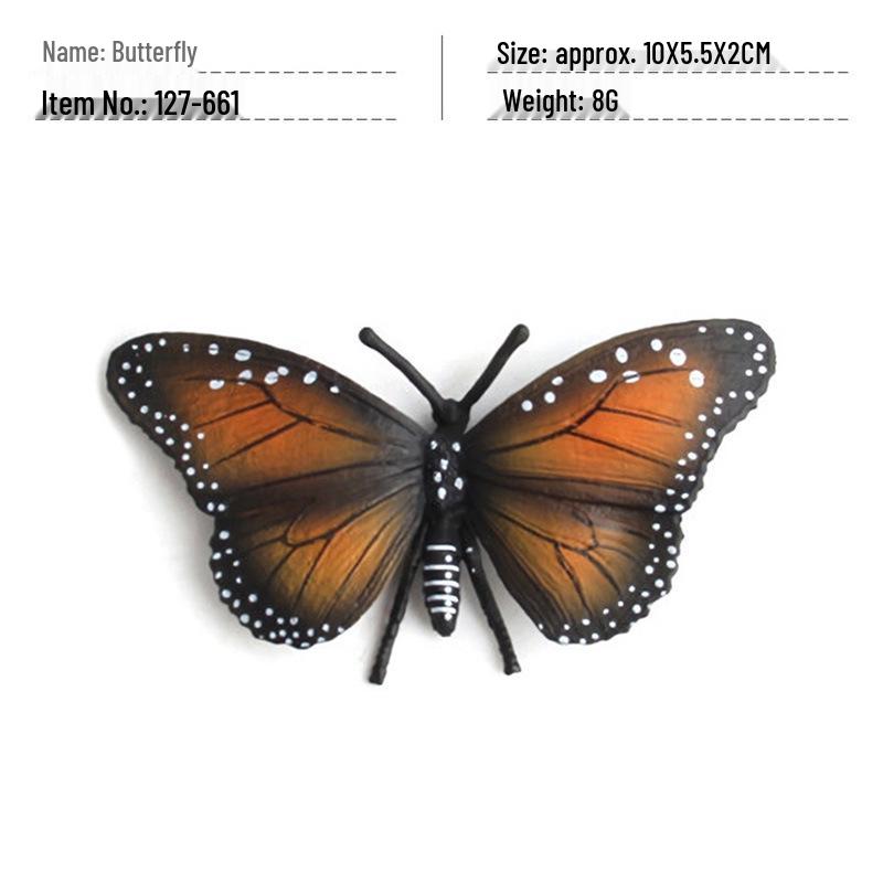 Cross-Border Children's Cognitive Insect Model Toy Set