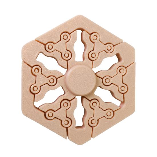 3D tištěný Fidget Spinner Hračka Proti Stresu a Úzkosti Rozšiřitelný Gyroskop na Prst Přenosná Cestovní Senzorická Hračka