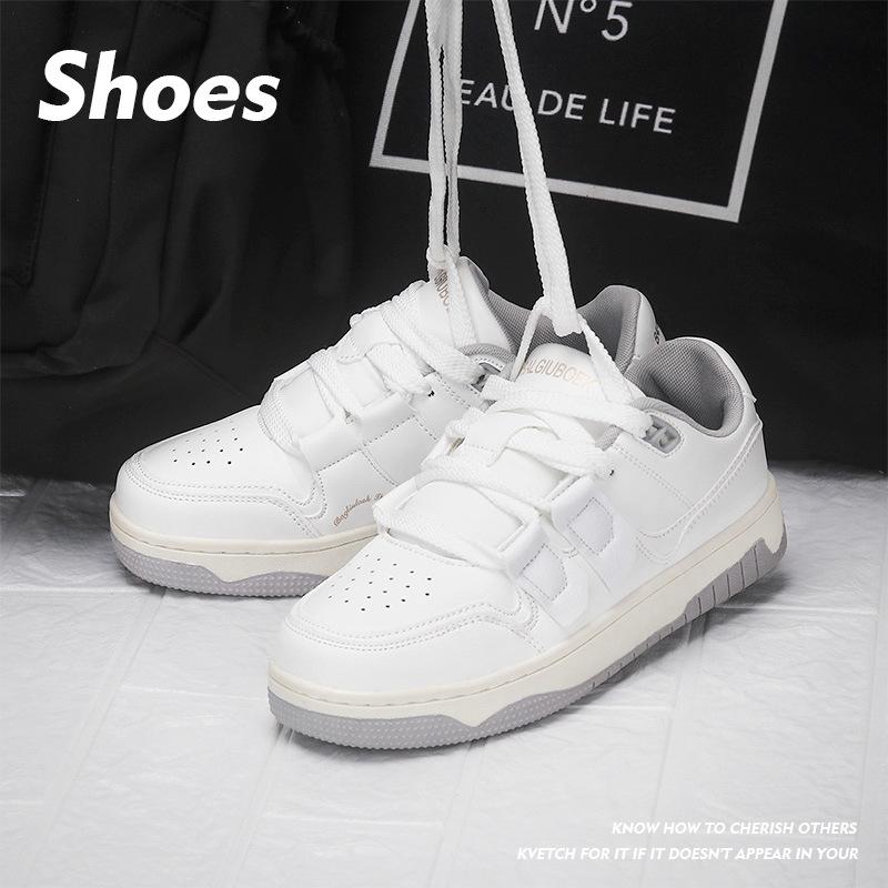 Niche couple board shoes Hong Kong style platform super fire ins casual shoes 36