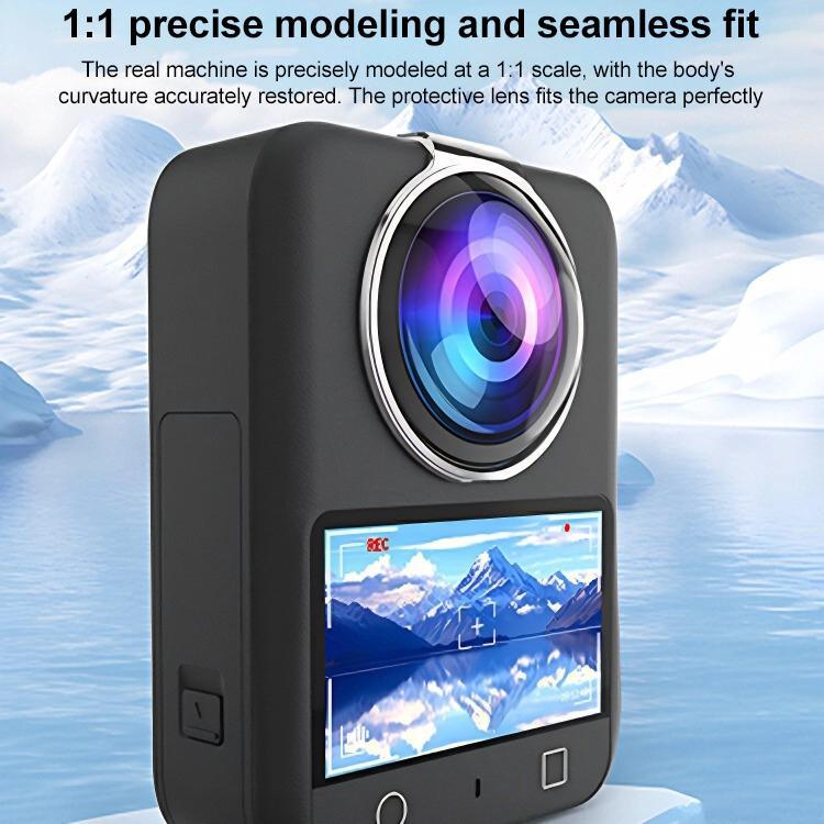 PULUZ High-Transparency Anti-Scratch Protective Lens for DJI OSMO 360 Panoramic Camera