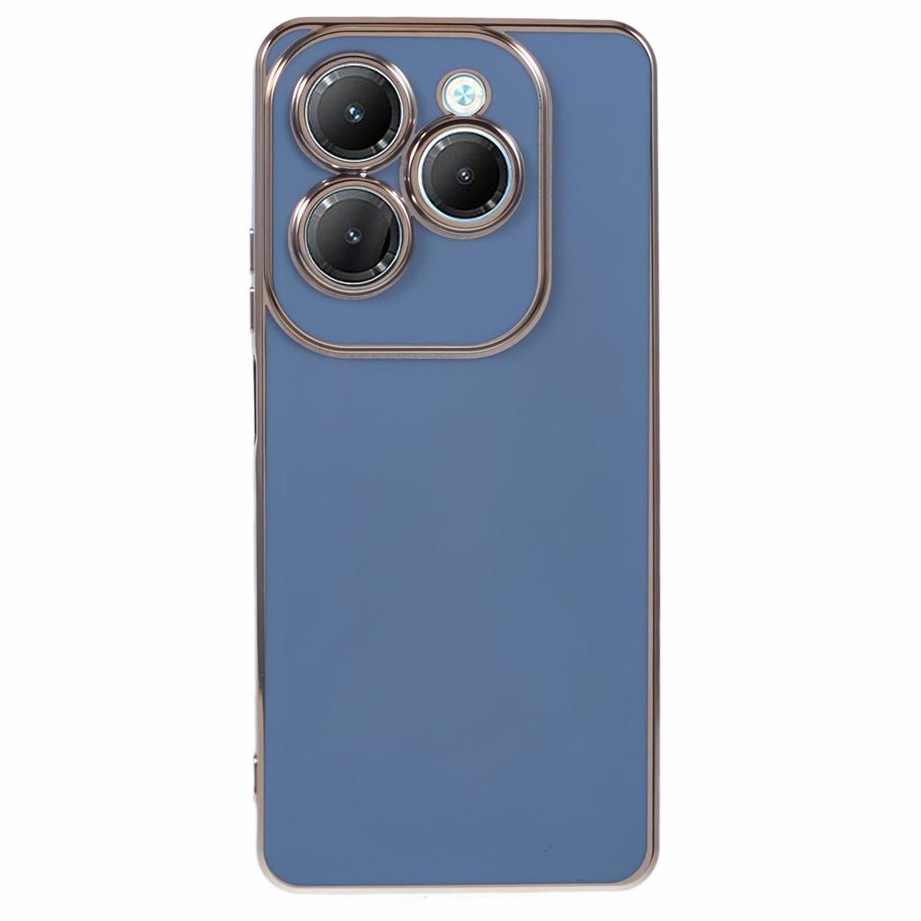 For Infinix Hot 40/Hot 40 Pro/TECNO Spark 20 Pro Case 6D Electroplating Protective TPU Phone Cover