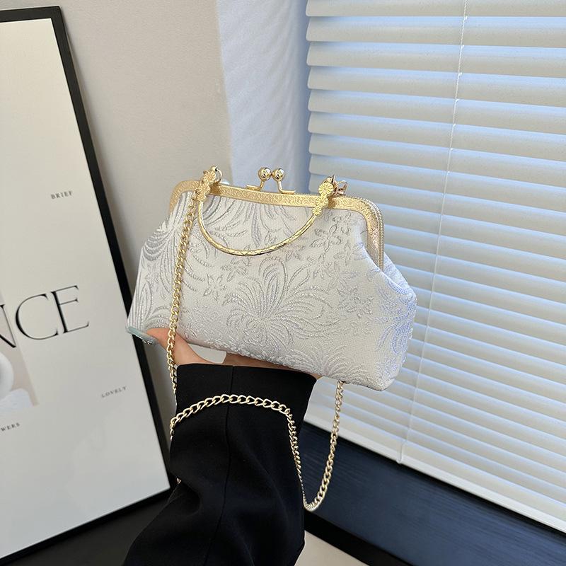 Summer Fashion Messenger Bag Bag New Handbag Women's Hanfu Cheongsam Shell Bag