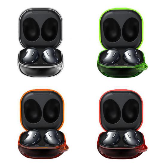 Protective Case Anti-scratch Shockproof PC Ultra Thin Earphone Storage Shell for Samsung Galaxy Buds Live/Pro