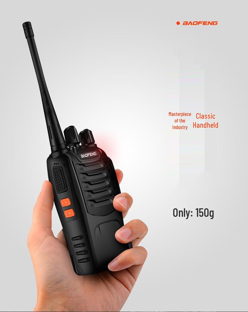 Baofeng BF-888S 5W High-Power Multifunctional Handheld Radio for Outdoor and Commercial Use