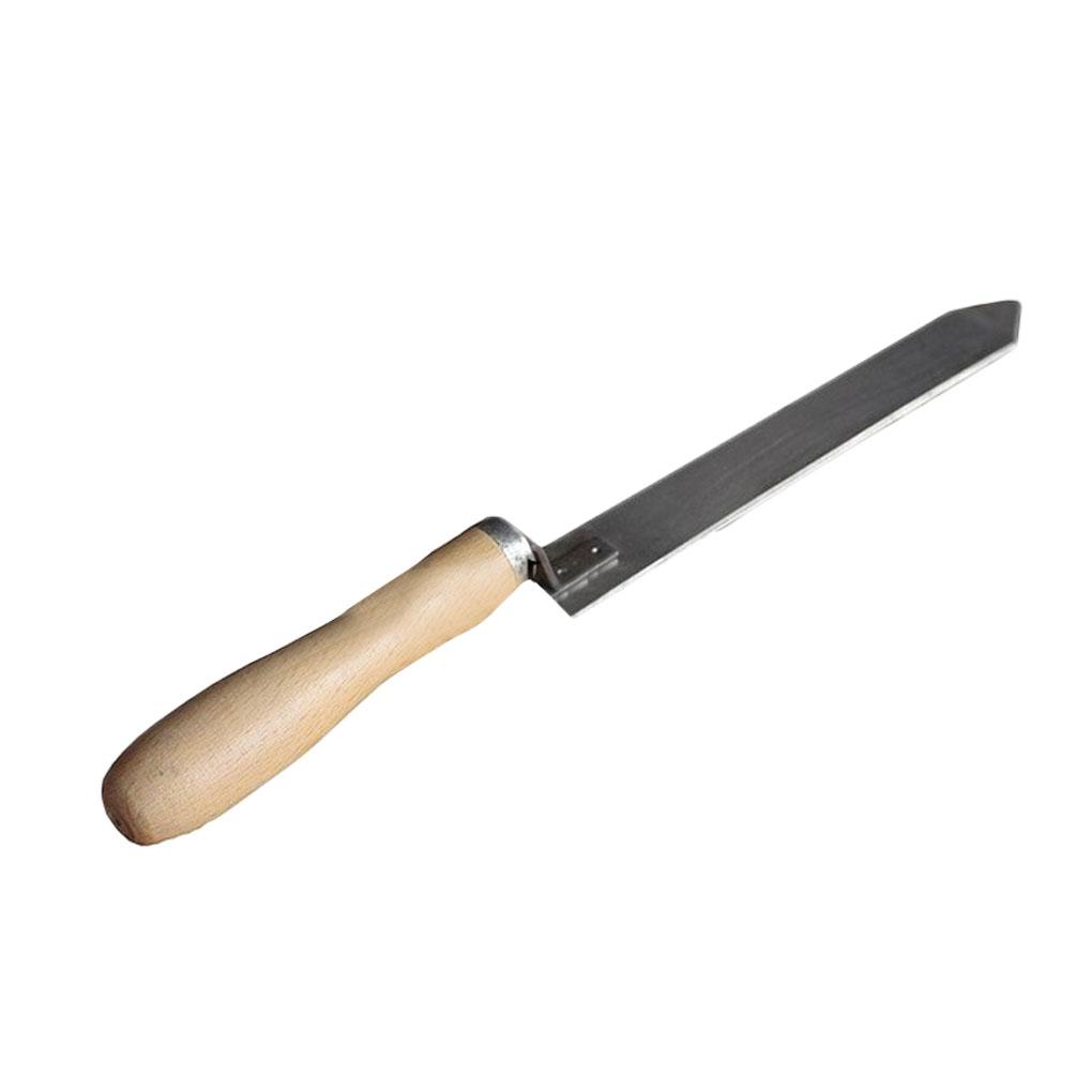 Z-Shape Honey Scraper Stainless Honey Uncapping Tool Beekeeper Long Beehive Cleaning Scraper