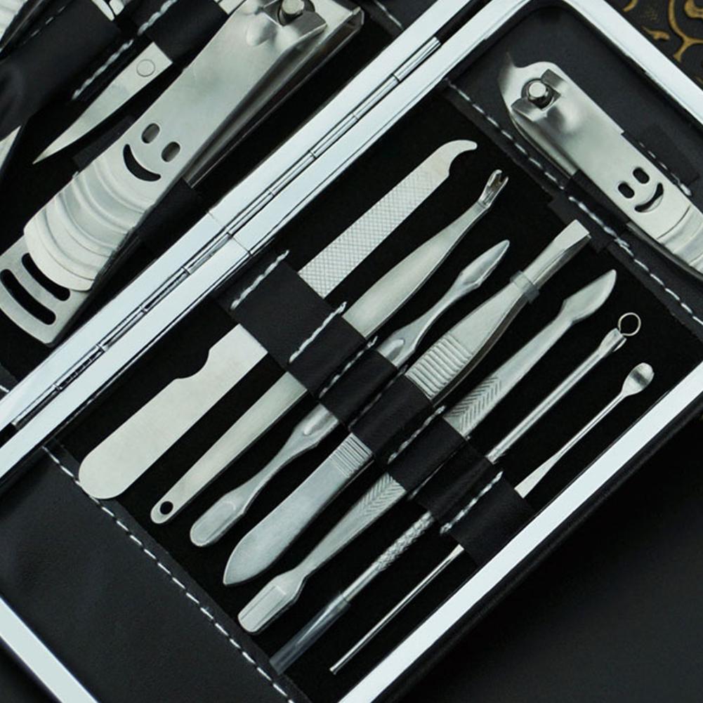 Nail Clipper 12 Bucată Set Smiley Unghii Clipper Set Manichiura