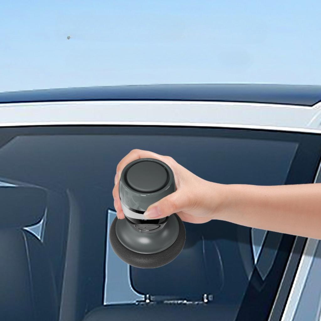 5-in-1 Auto Wax Polish & Scratch  Tool - Press-Type Liquid Release, Multi-Surface Buffer for Glass, Plastic, Leather & Tires