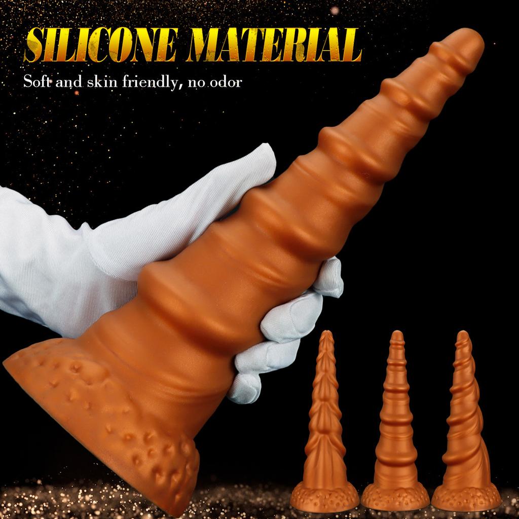 Tekutý silikon Obrovské dildo Masturbátor Anální kolík Sexuální hračka Pěstování Realistický penis Velký pták Strap on Kohout