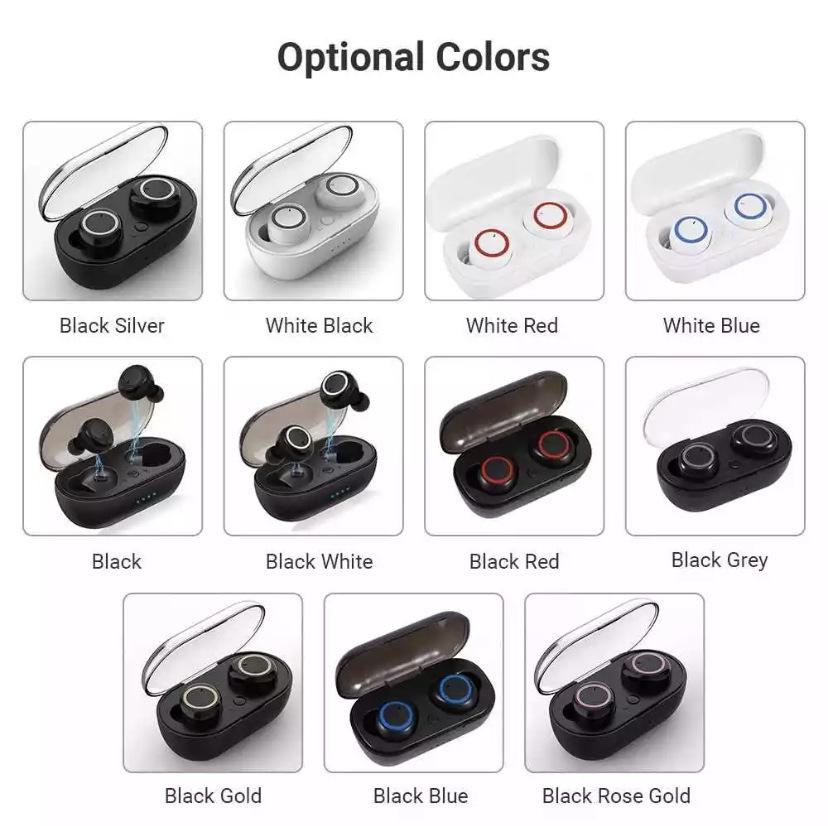 Y50 TWS2 Drahtloses Bluetooth 5.0 In-Ear Touch Headset