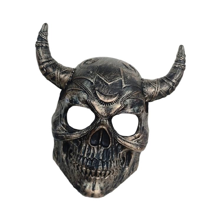 Goat Head Skull Mask Devil Demons Mask Cosplay Halloween Costumes Haunted House Decors Prop Masquerade Mask Women Men
