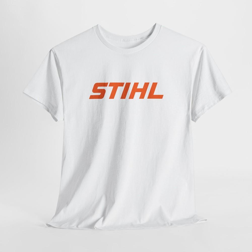 

Stihl T-Shirt – Unisex Workwear Cotton Tee for Men Women or Tool Fans S