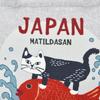 Canvas Petite Tote Matilda und Seebrasse GY [Kusuguru Japan] Tasche mit japanischem Muster,