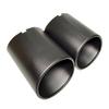 1Pcs Muffler Tip For Toyota RAV4 XA50 2019-2023 Matte Black Exhaust Tip Stainless Steel Muffler Tail Pipe Nozzle Car Accessories
