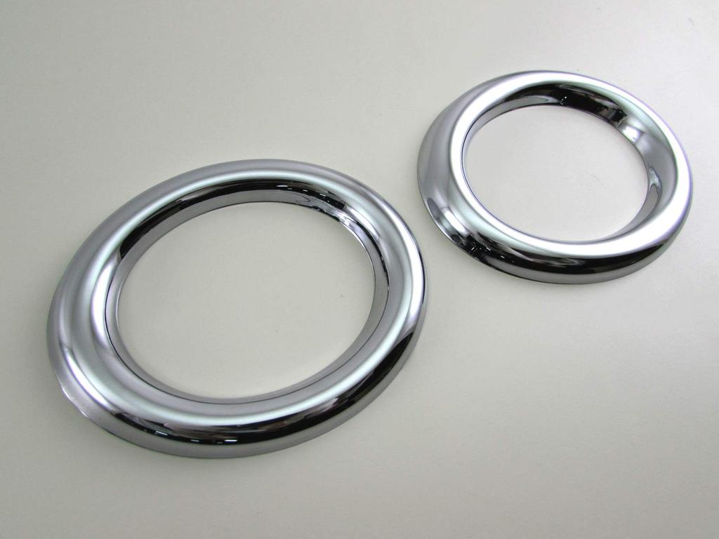 BRIGHTZ Chrome Fog Light Covers for Vezel RU4 28658 (Late Model) RU1, RU2, RU3, [FOG-COV-282] RU1, RU2, RU3, RU4, U1, U2, U3, U4, 1, 2, 3, 4, Vezel,
