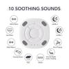 Portable Music Player White Noise Sleep Aid Music 7 Colors Night Light Help Children Fall Asleep Home Intelligent Sleep Monitor