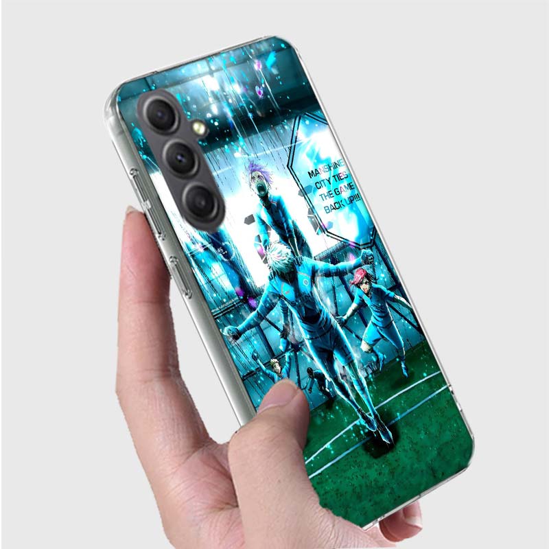 Blue Lock Anime Phone Case for Samsung A16 A26 A36 A56 A17 A37 A57 A07 A06 A02S A03 A04S A05S Galaxy Note 20 10 A50S A71 A51 A31