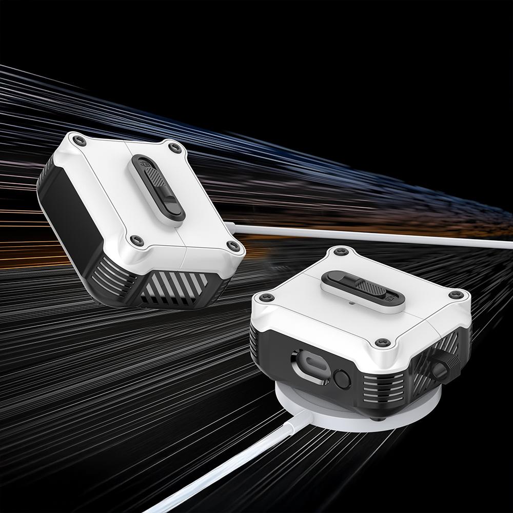 Automatic Security Lock Cover for Samsung Galaxy Buds 3 Pro /Buds3 FE Case Shockproof Headphone Wireless Charging Box Coque