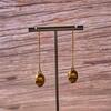 Halloween Silver Skeleton Ear Thread Earrings Spooky Skull Dangle Drop Fashion Gift for Women Girls Costume Party Jewelry