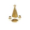 Stable Bottom Christmas Tree Candlestick Metal Christmas Table Decoration  Wedding