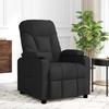 Massage Chair Black Fabric