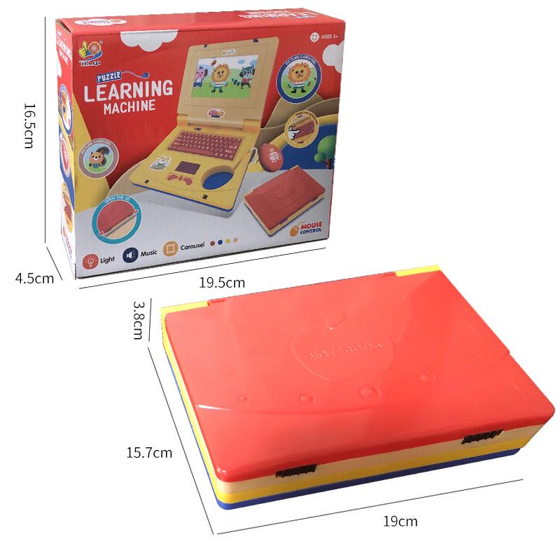 Interactive Baby Learning Laptop with Mouse, Lights & Music for Early Development