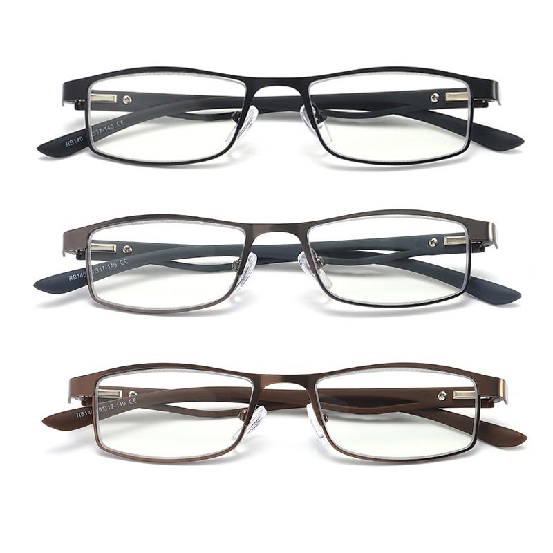 RBENN 4 Pack Anti Blue Light Reading Glasses Men Women Ultralight Small Size Computer Reader Eyeglasses +0.50 0.75 1.50 1.75 2.0