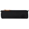 iSuperb Pen Pouch Black 3D Cylinder Pen Pouch Lightweight Pen Pouch Storage Pouch Cute Stationery Pouch Portable Cosmetic Case Zip Pouch Pencil Case