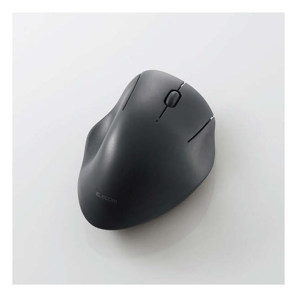 ELECOM SHELLPHA Wireless 3 Small Quiet Multi-Touch Mouse, Buttons, Size, Antibacterial, Design, Black, M-SH11MBSKXBK