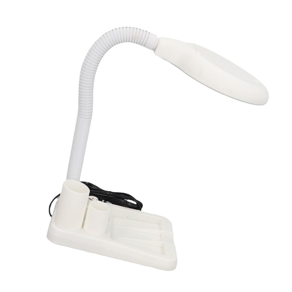 Magnifying Glass Table Lamp With 5X 10X Magnifier With 36 LED Lights White